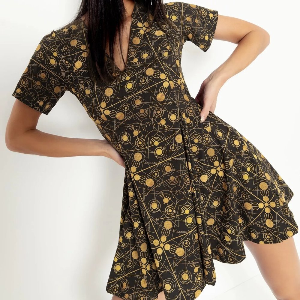 SACRED CROP CIRCLES EVIL V DRESS - LIMITED